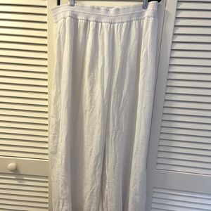 👖 Apt. 9 White Flowy Pants NWOT